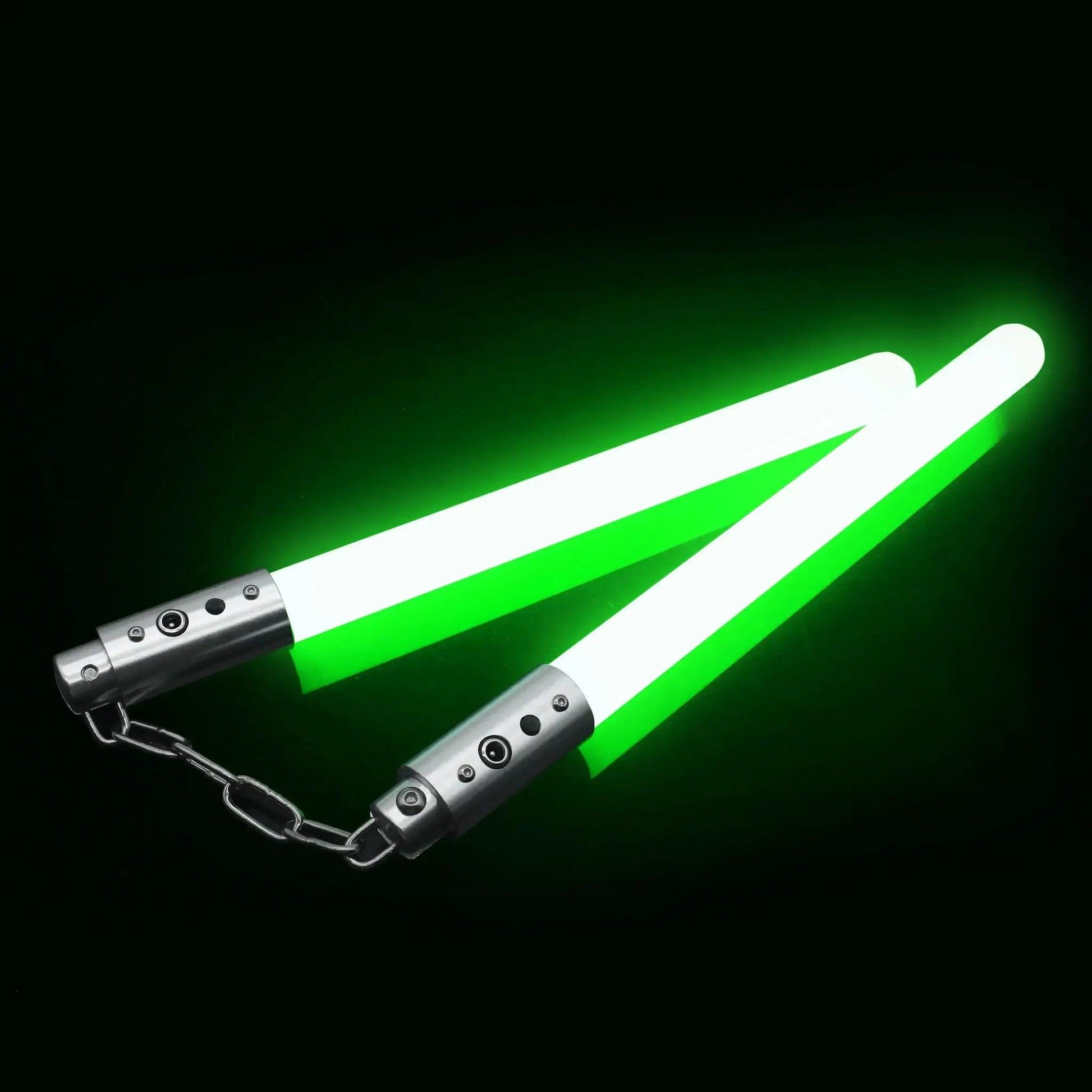  Nunchaku Lightsaber Set 35cm Glow Base Lit Cosplay Toy -  ToylandEU™