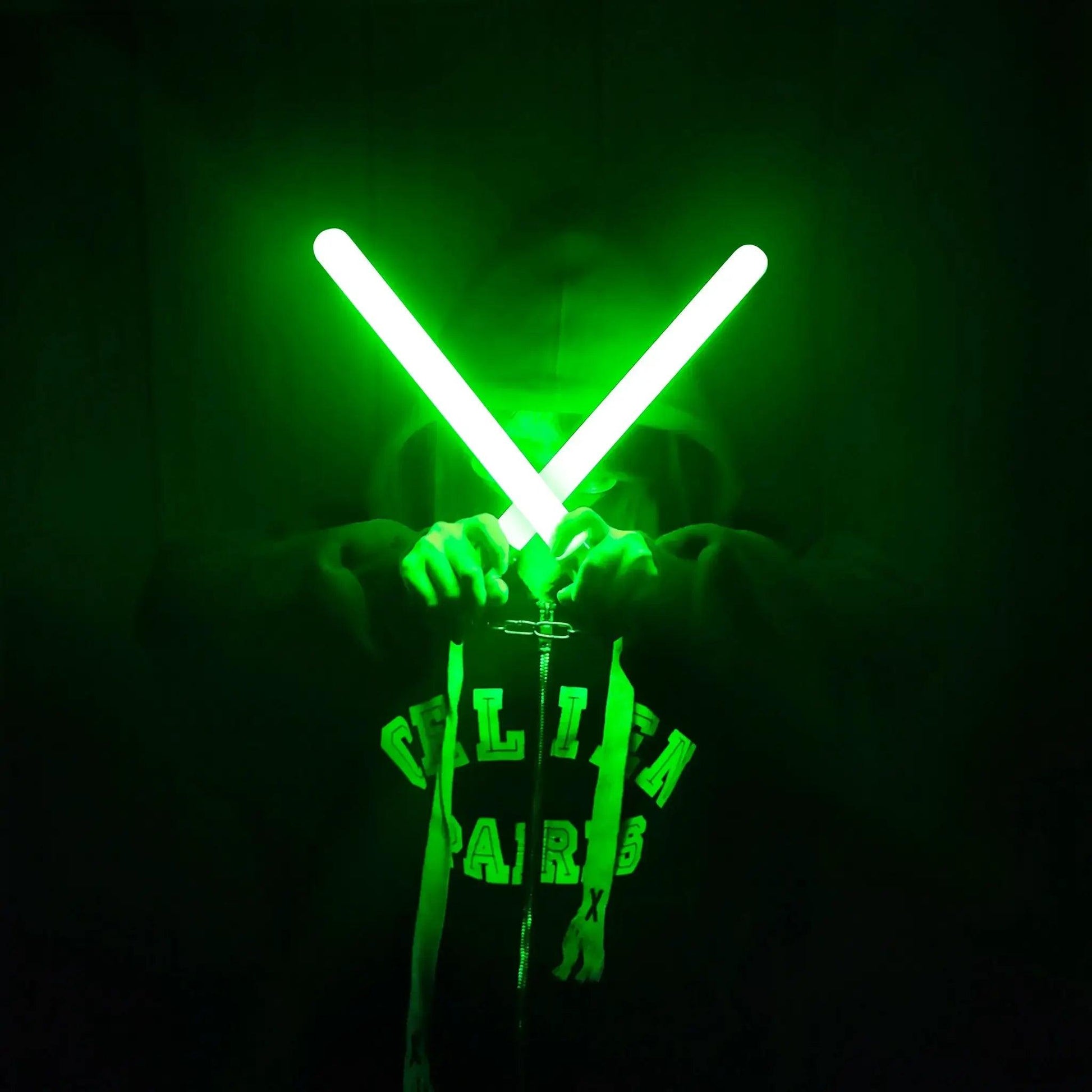  Nunchaku Lightsaber Set 35cm Glow Base Lit Cosplay Toy -  ToylandEU™