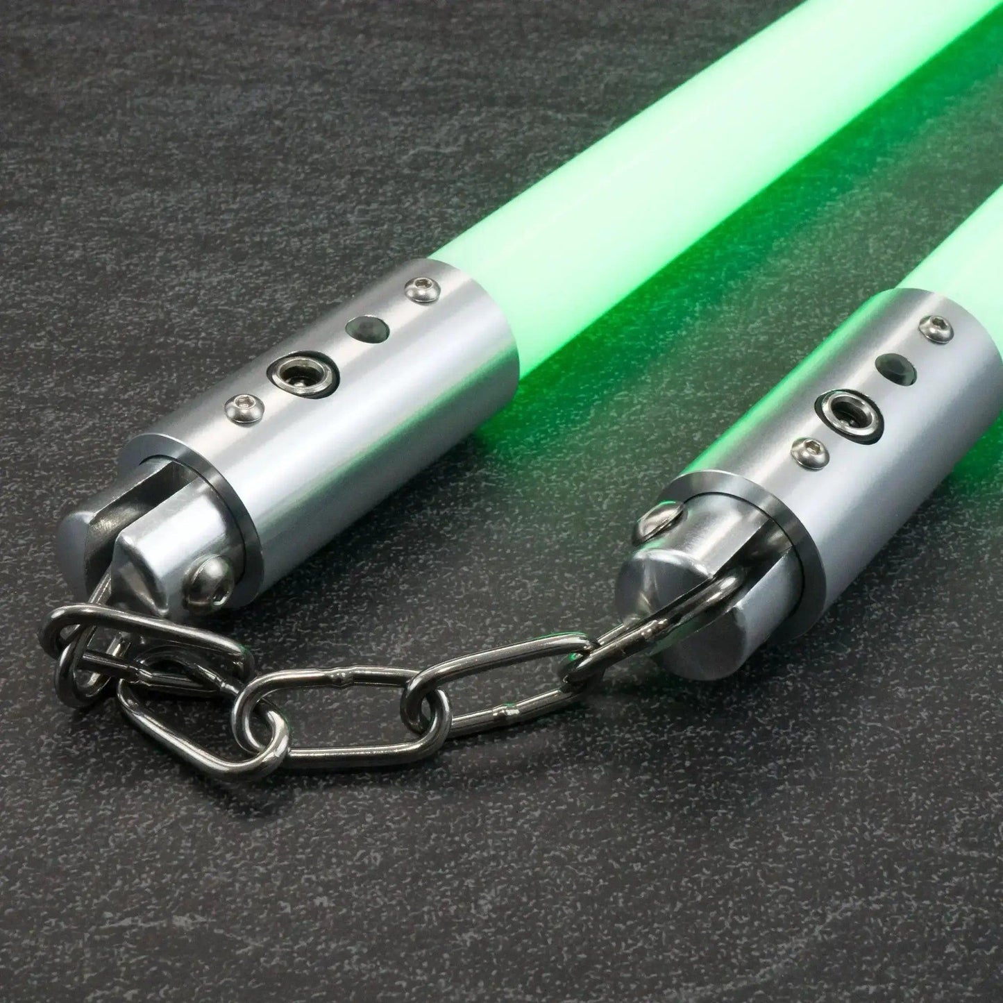 Nunchaku Lightsaber Set 35cm Glow Base Lit Cosplay Toy -  ToylandEU™