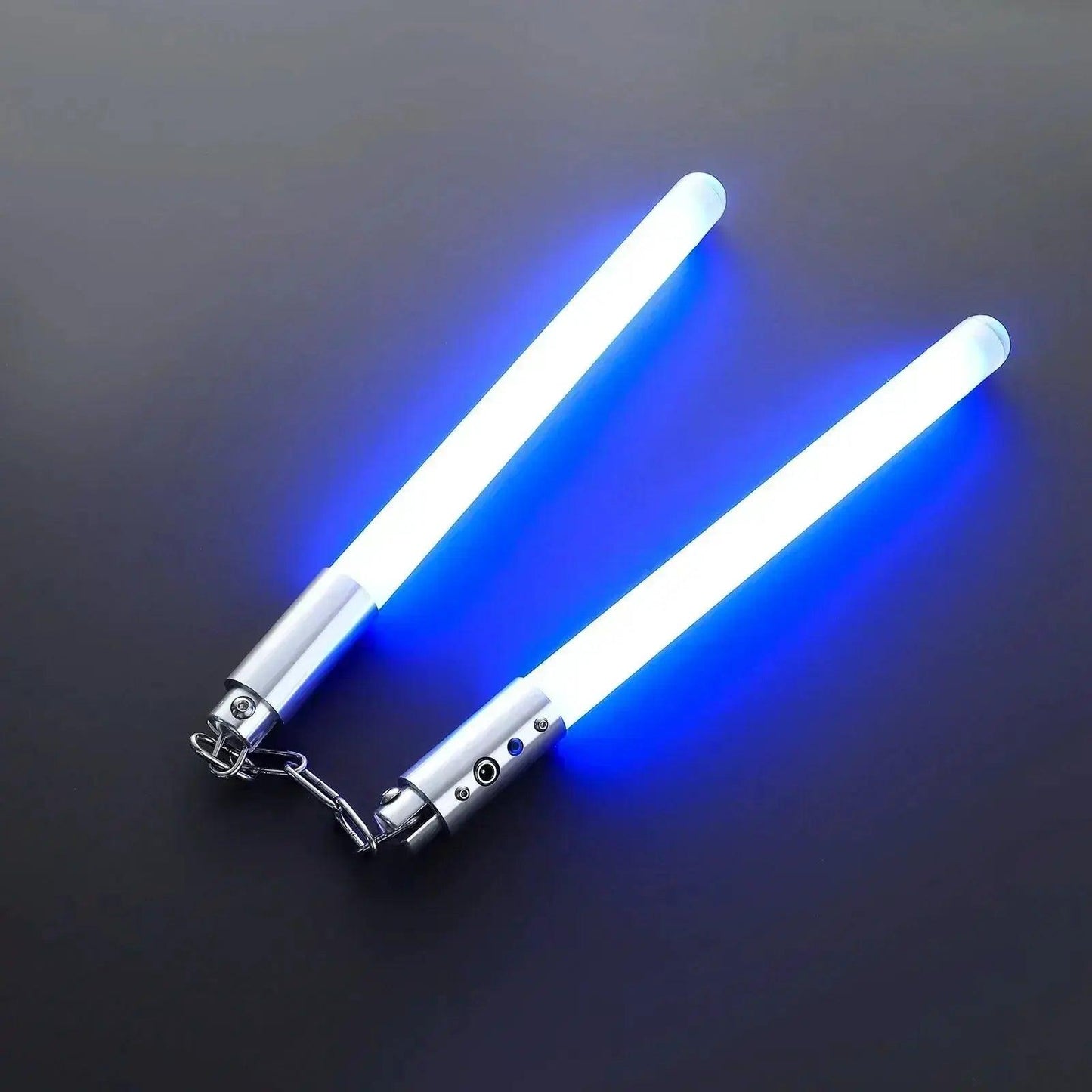  Nunchaku Lightsaber Set 35cm Glow Base Lit Cosplay Toy -  ToylandEU™