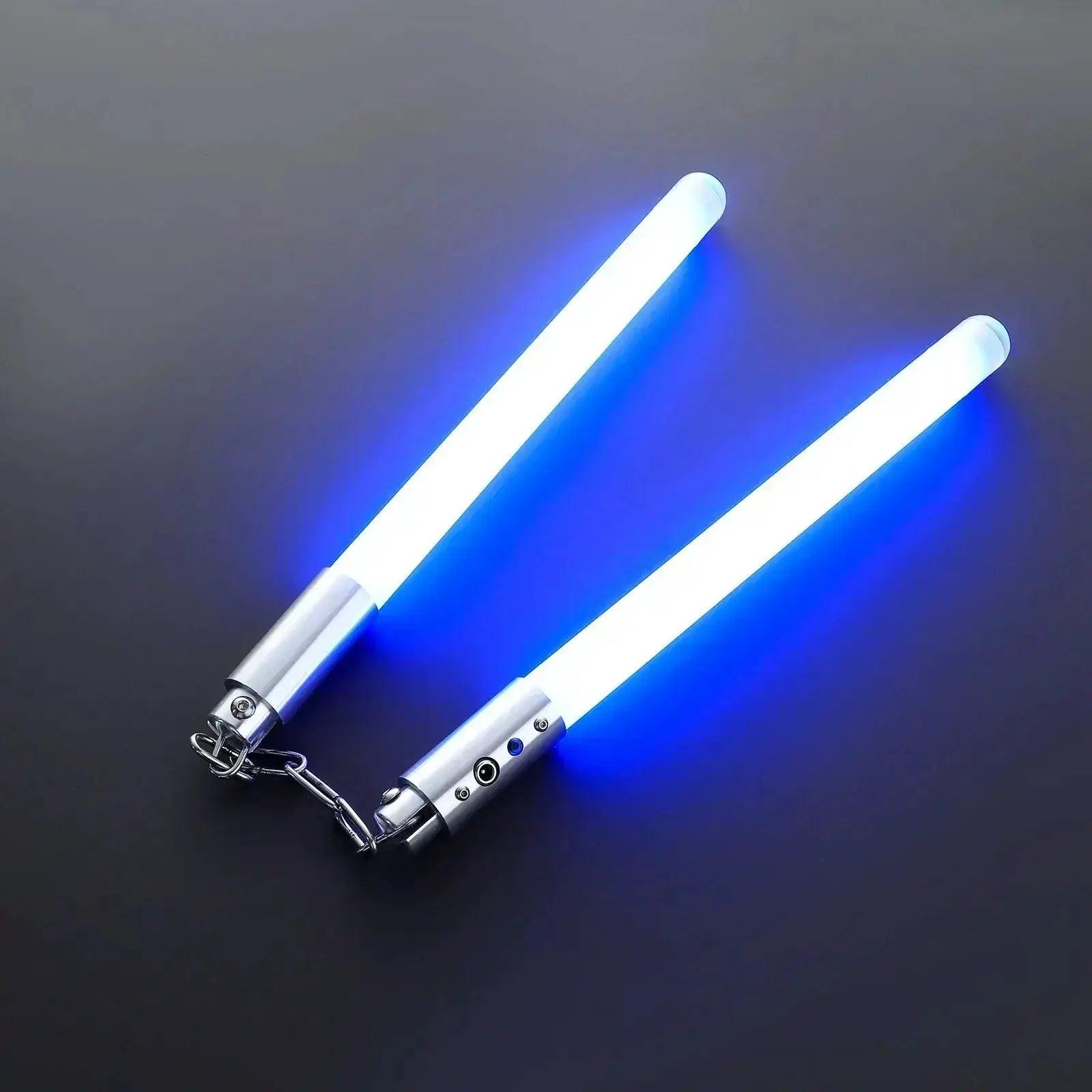  Nunchaku Lightsaber Set 35cm Glow Base Lit Cosplay Toy -  ToylandEU™