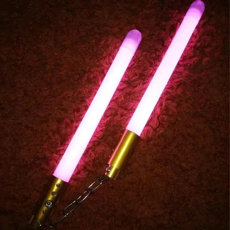  Nunchaku Lightsaber Set 35cm Glow Base Lit Cosplay Toy -  ToylandEU™