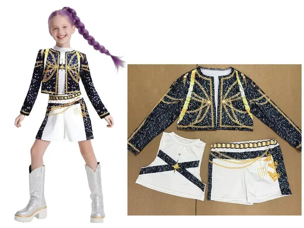  Rumi Kpop Demon Hunter Cosplay Costume Three Piece Set -  ToylandEU™