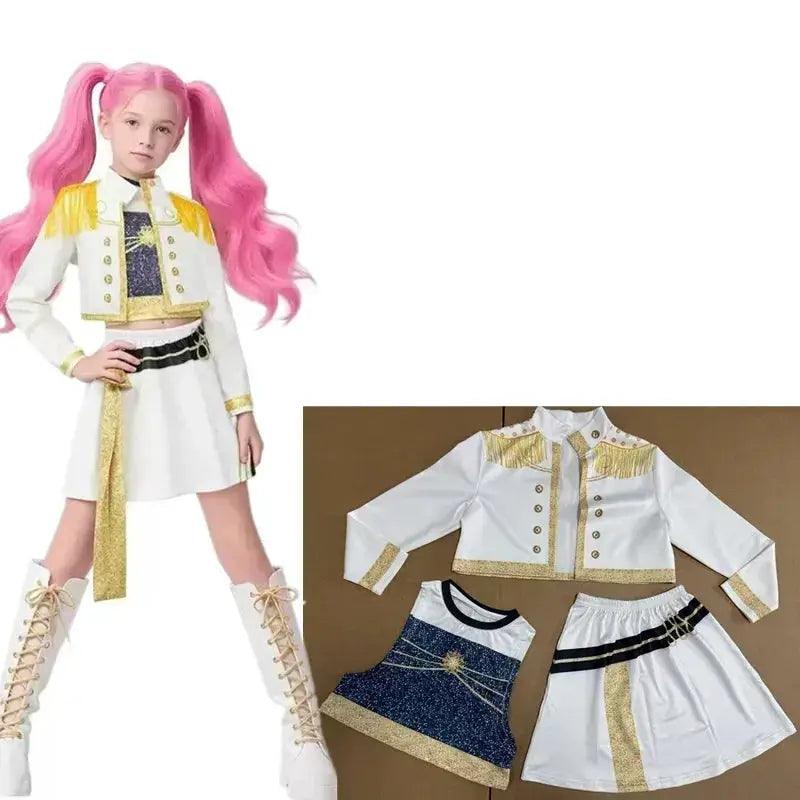  Rumi Kpop Demon Hunter Cosplay Costume Three Piece Set -  ToylandEU™