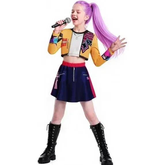  Rumi Kpop Demon Hunter Cosplay Costume Three Piece Set -  ToylandEU™