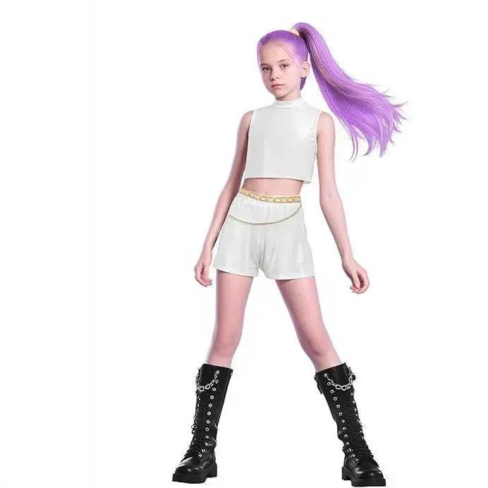  Rumi Kpop Demon Hunter Cosplay Costume Three Piece Set -  ToylandEU™