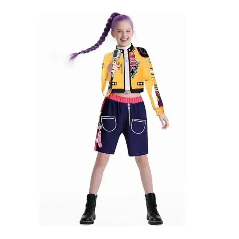  Rumi Kpop Demon Hunter Cosplay Costume Three Piece Set -  ToylandEU™