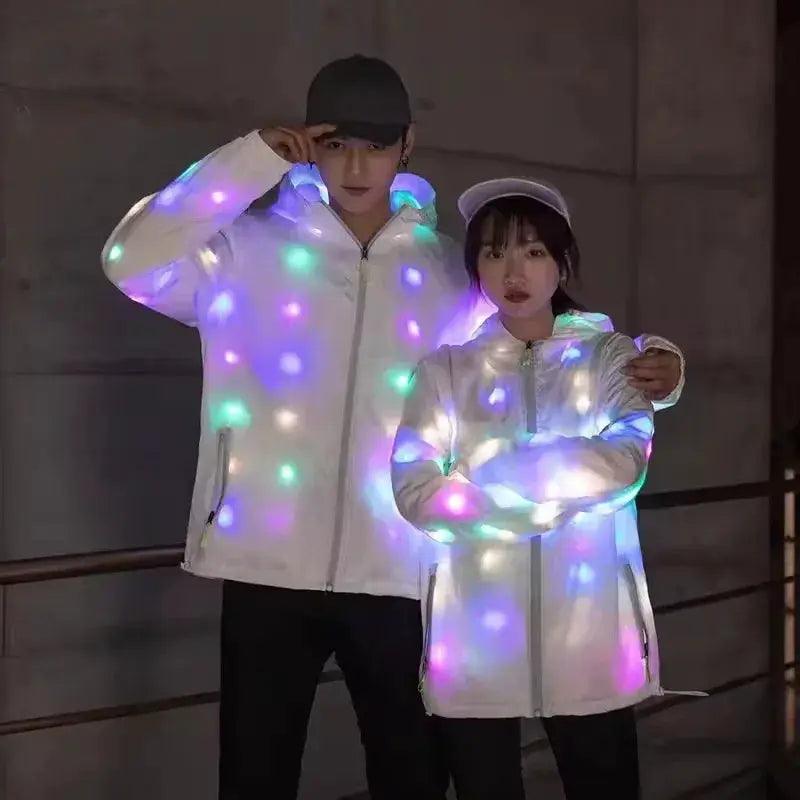  Waterproof LED Light Up Jacket For Dancing And Cosplay -  ToylandEU™