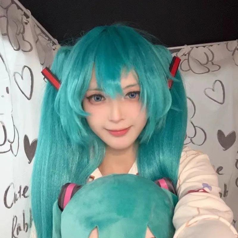 Cosplay Headwear | Miku Rin Len Theme Hair Clip | Red Hairpin Accessory