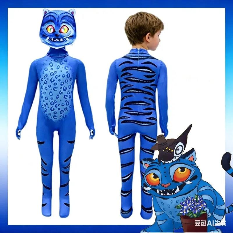Cosplay Jumpsuit | Bold Tiger Print | Toylandeu™