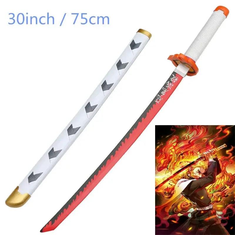  Cosplay Katana Wooden Sword 75cm Unsharpened Shinobu -  ToylandEU™