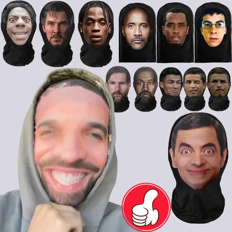 Cosplay Mask | 3D Printed Realistic Face | Toylandeu™