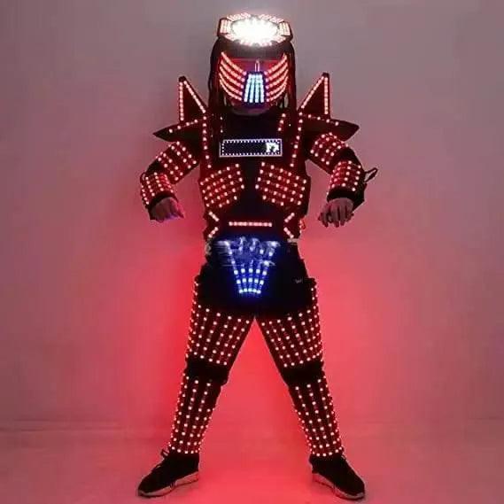  Cosplay Robot Suit Costume Stage Dance LED Light Show Jacket -  ToylandEU™