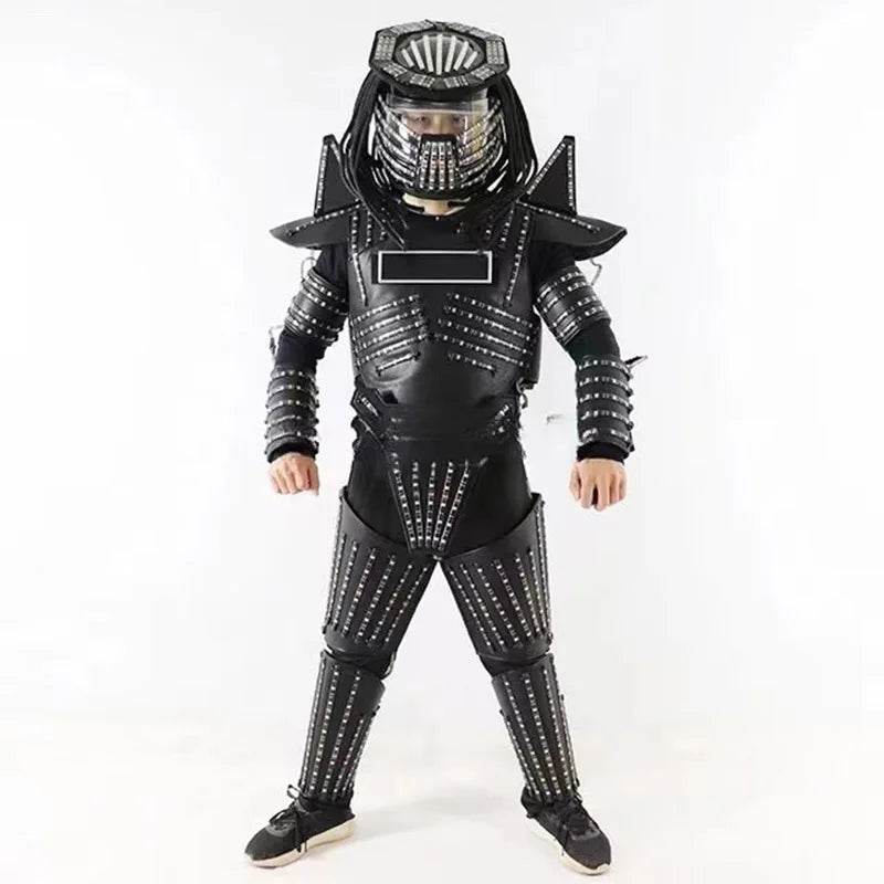 Cosplay Robot Suit Costume Stage Dance LED Light Show Jacket - ToylandEU