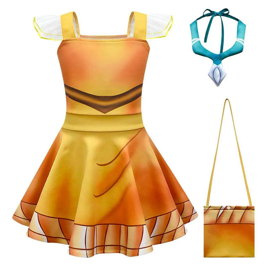 Cossky Girls' Magical Matoaka Costume Set for Halloween Fun - ToylandEU