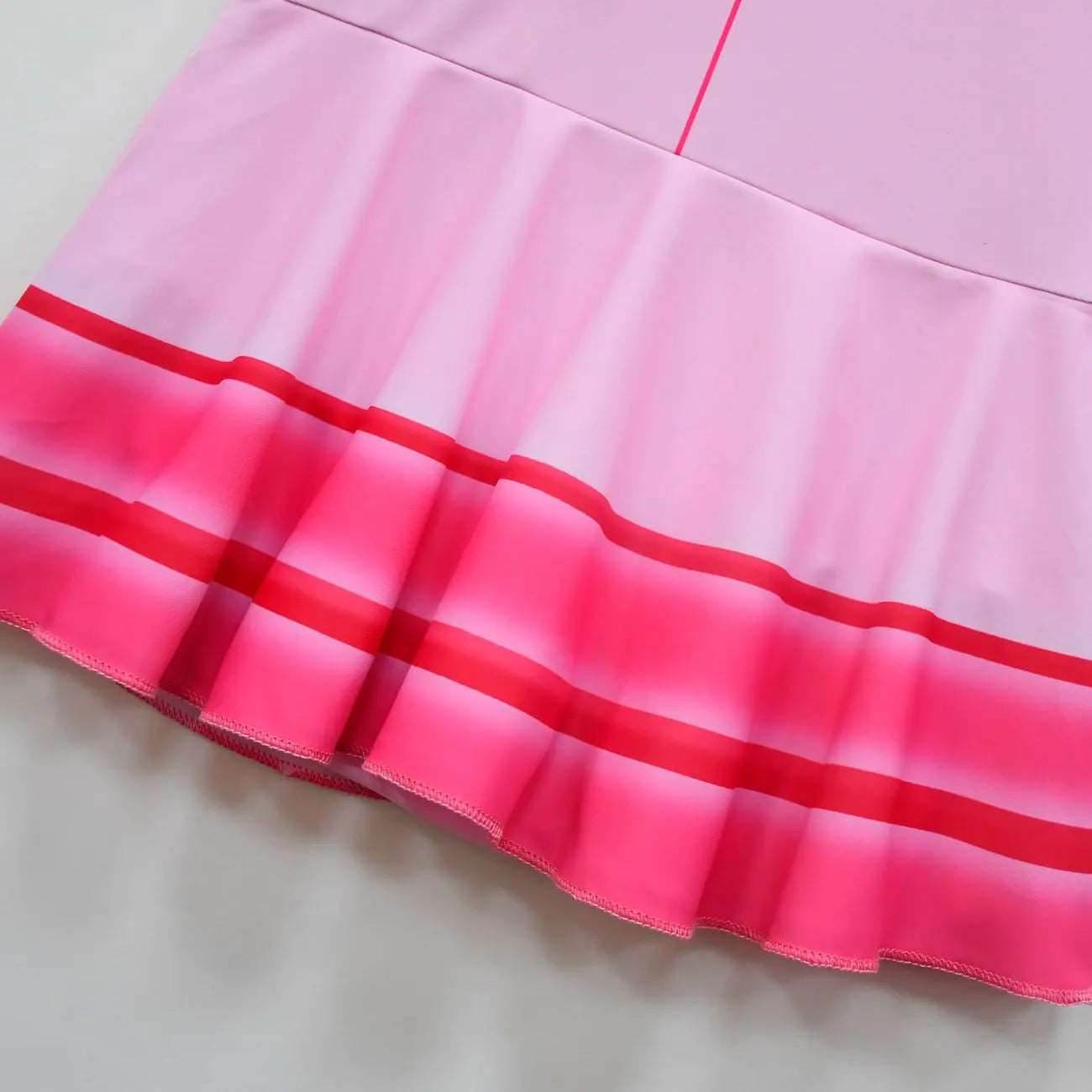 Cossky Girls' Princess Peach Cosplay Swim Dress - Perfect Swimwear for Halloween & Carnivals - ToylandEU