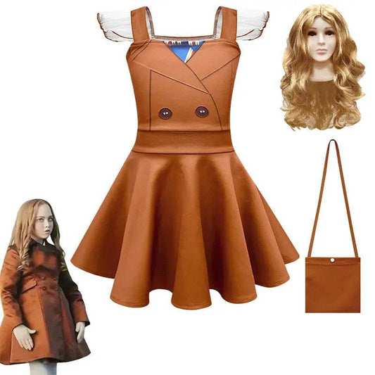 Cossky M3GAN Kids Anime Cosplay Dress with Fun Accessories for Halloween - ToylandEU