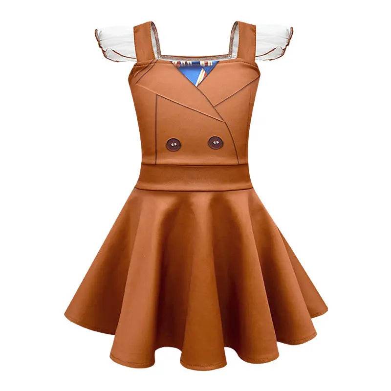 Cossky M3GAN Kids Anime Cosplay Dress with Fun Accessories for Halloween - ToylandEU