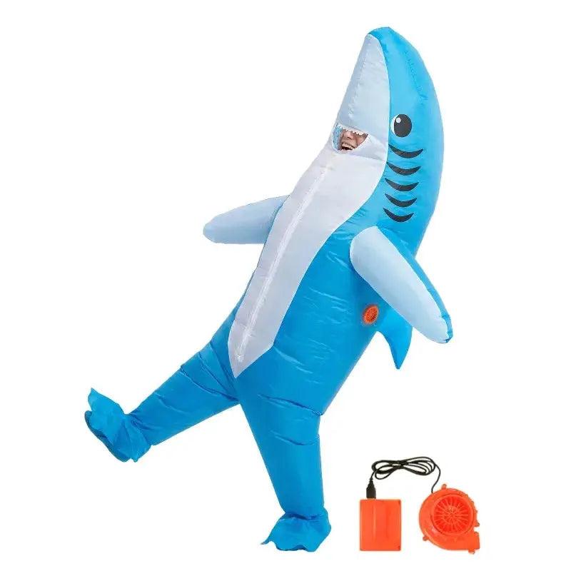  Adult Blue Shark Inflatable Costume For Halloween Fun -  ToylandEU™
