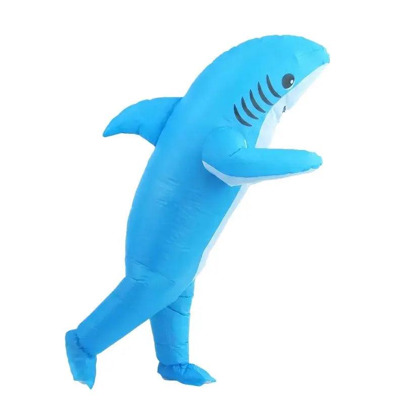  Adult Blue Shark Inflatable Costume For Halloween Fun -  ToylandEU™