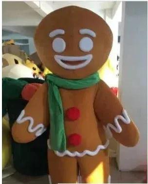  Adult Gingerbread Man Mascot Costume Full Body Prop -  ToylandEU™