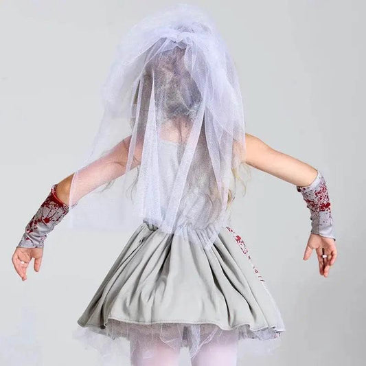  Chillingly Cute Kids Zombie Bride Costume for Halloween Fun -  ToylandEU™