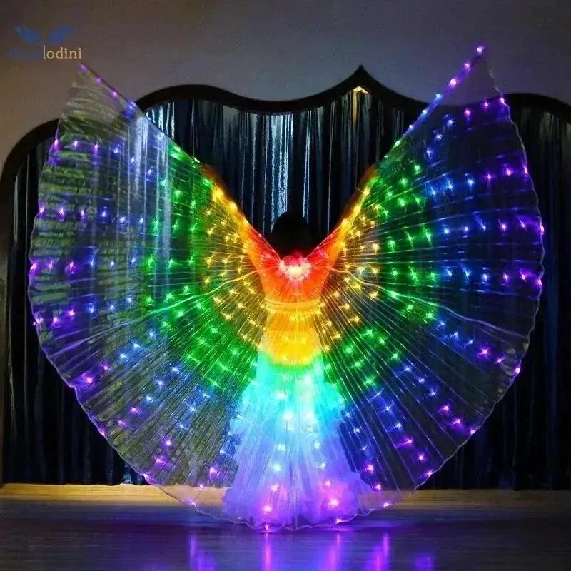  LED Belly Dance Wings Costume With Luminous Lights -  ToylandEU™