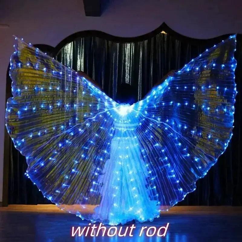  LED Belly Dance Wings Costume With Luminous Lights -  ToylandEU™