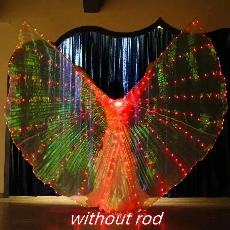  LED Belly Dance Wings Costume With Luminous Lights -  ToylandEU™
