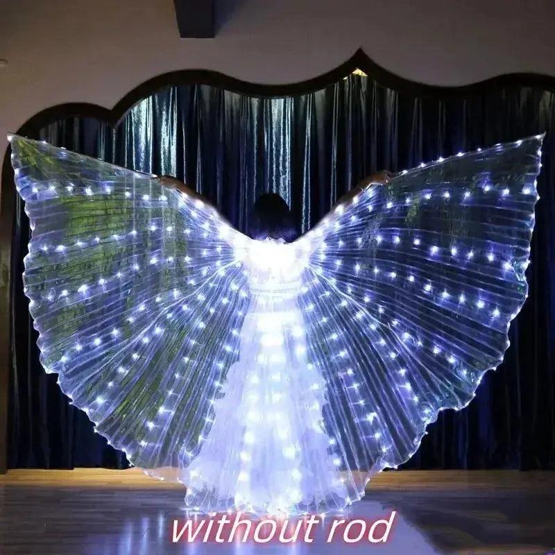 LED Belly Dance Wings Costume With Luminous Lights -  ToylandEU™