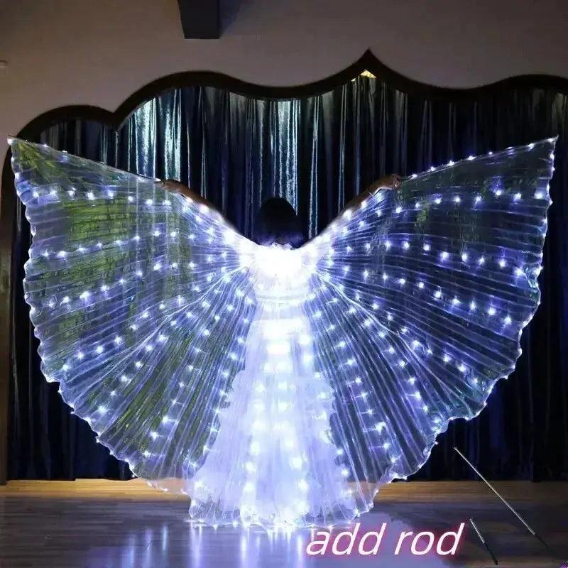  LED Belly Dance Wings Costume With Luminous Lights -  ToylandEU™