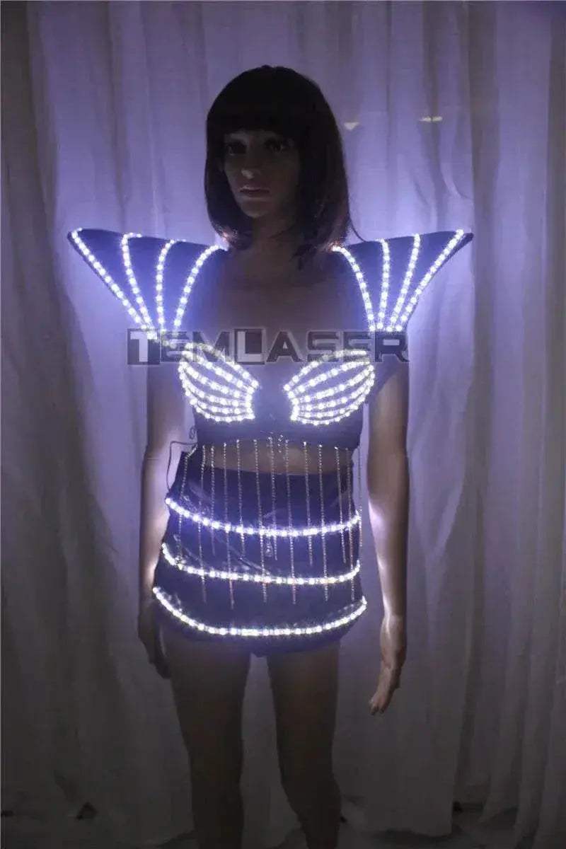  LED Costumes Suits Clothes Bra For Holiday Show Performance -  ToylandEU™