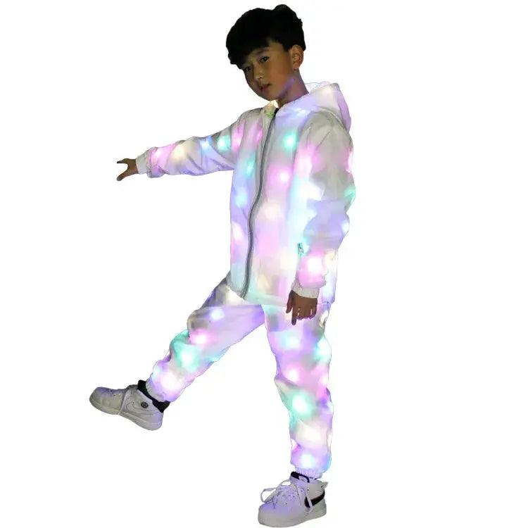  LED Glow Rave Jacket Waterproof Light Up Costume Gear -  ToylandEU™