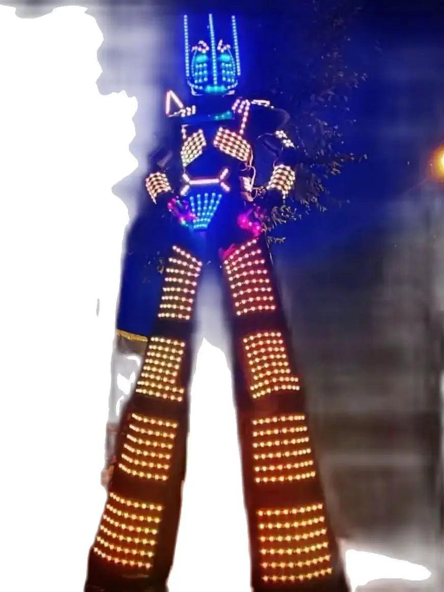 LED Robot Costume With Full Color Lights For Dance -  ToylandEU™