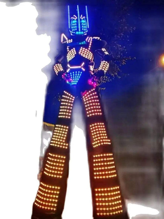  LED Robot Costume With Full Color Lights For Dance -  ToylandEU™