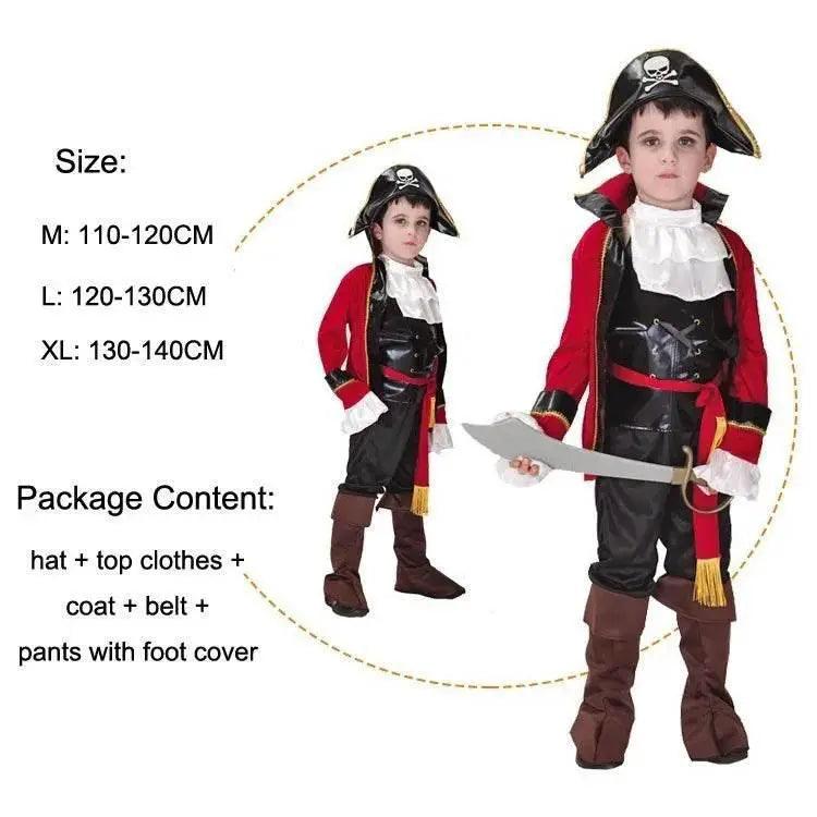  Unisex Kids Pirate Costume Set for Halloween & Carnival Fun -  ToylandEU™