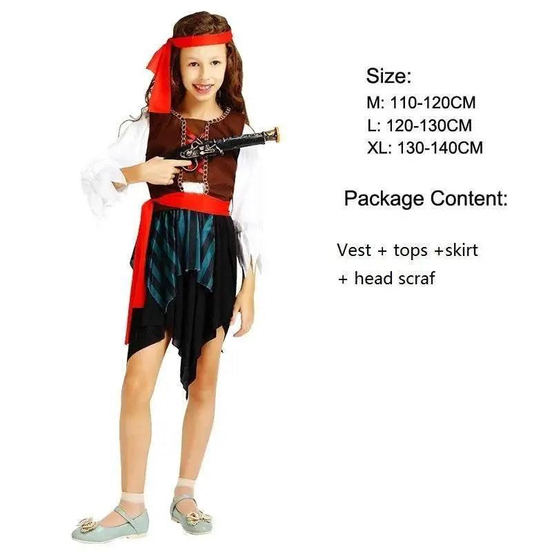  Unisex Kids Pirate Costume Set for Halloween & Carnival Fun -  ToylandEU™