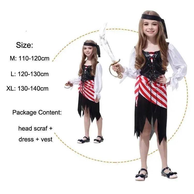  Unisex Kids Pirate Costume Set for Halloween & Carnival Fun -  ToylandEU™