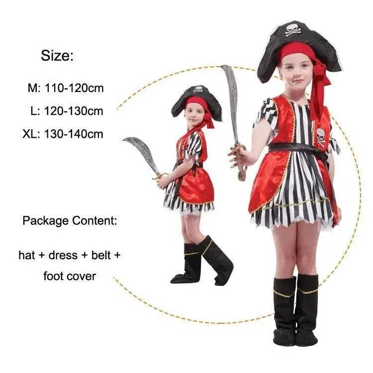  Unisex Kids Pirate Costume Set for Halloween & Carnival Fun -  ToylandEU™