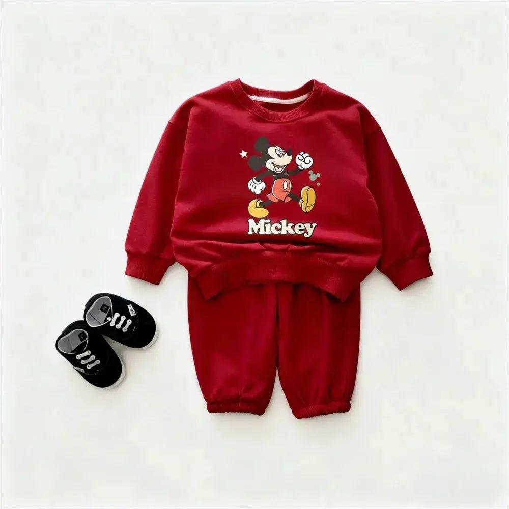  Cotton 4 To 6Y Unisex Two Piece Pullover Set Round Neck -  ToylandEU™