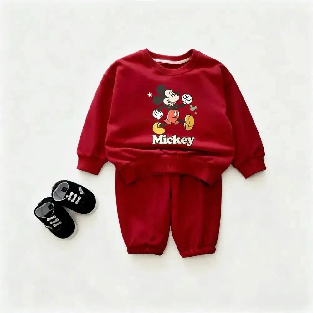  Cotton 4 To 6Y Unisex Two Piece Pullover Set Round Neck -  ToylandEU™
