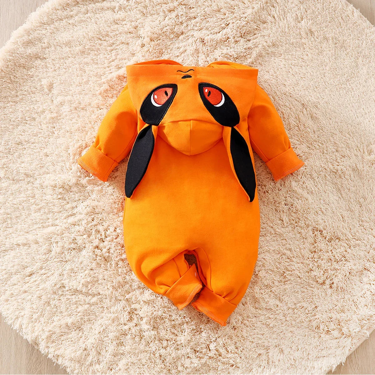 Cotton Baby Romper Fox Anime Costume Unisex 0-18 Months Soft - ToylandEU