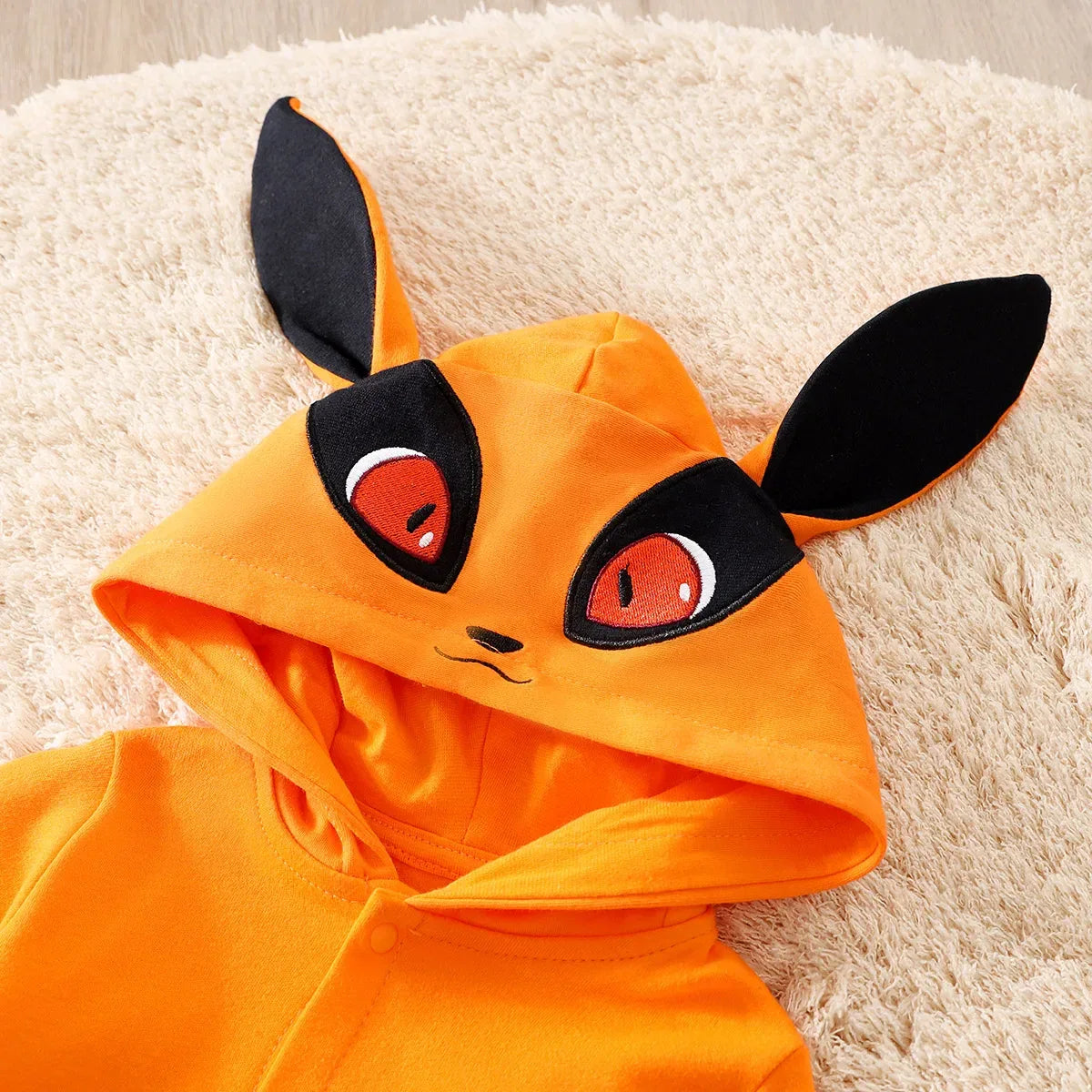 Cotton Baby Romper Fox Anime Costume Unisex 0-18 Months Soft - ToylandEU