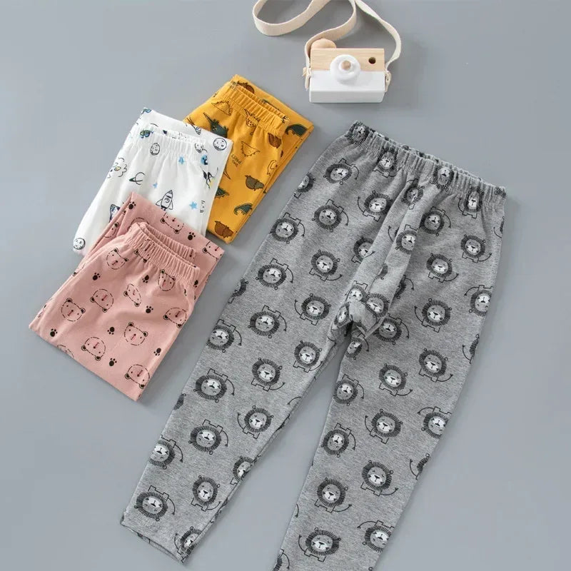 Cotton Kids Pajama Pants Cartoon Sleepwear For Boys And Girls - ToylandEU