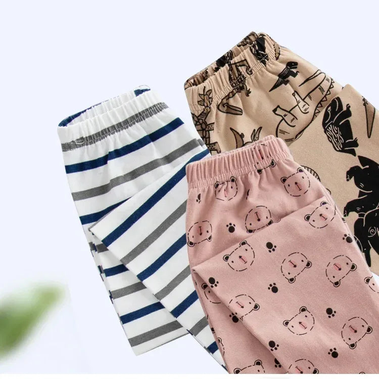 Cotton Kids Pajama Pants Cartoon Sleepwear For Boys And Girls - ToylandEU
