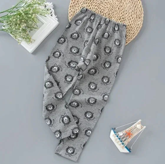 Cotton Kids Pajama Pants Cartoon Sleepwear For Boys And Girls - ToylandEU