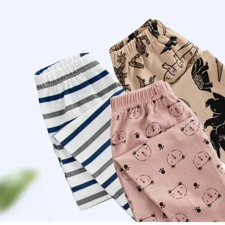  Cotton Kids Pajama Pants Cartoon Sleepwear Unisex -  ToylandEU™
