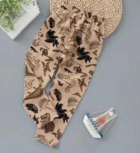  Cotton Kids Pajama Pants Cartoon Sleepwear Unisex -  ToylandEU™