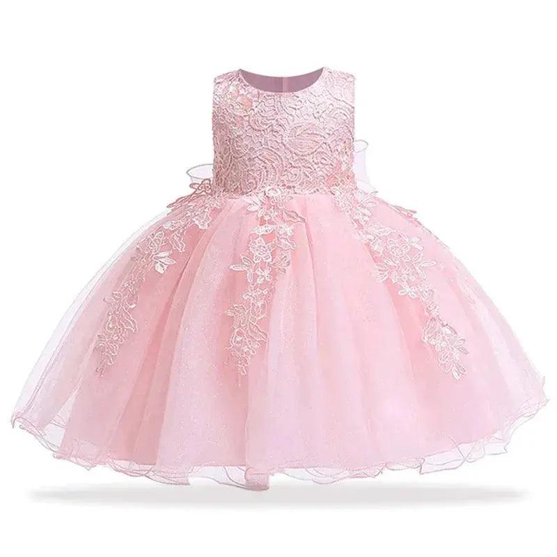  Cotton Lace Baptism Dress Baby Girls 0 to 24 Months -  ToylandEU™