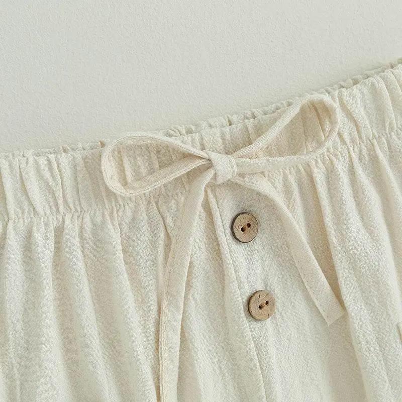 Cotton Linen Casual Baby Pants for Toddler Boys Girls -  ToylandEU™